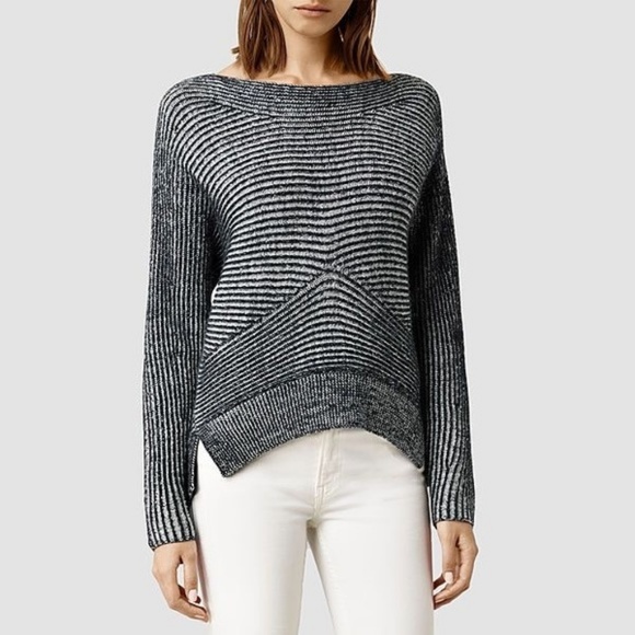 allsaints merino jumper